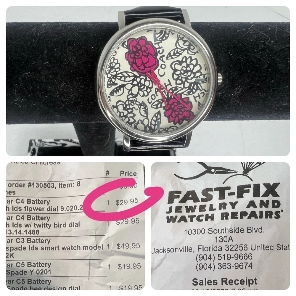 🌺 Coach Poppy Women's Watch Leather Strap 39 millimeters Quartz 14501250🌺